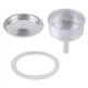 Кавоварка гейзерна Ringel Be Chef IQ IQ-12101-6 6 чашок - зображення 5