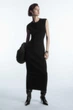 Сукня жіноча COS open-back knitted midi dress 1229882001 S Чорний - изображение 2
