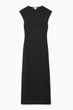 Сукня жіноча COS open-back knitted midi dress 1229882001 S Чорний - изображение 5