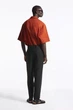 Штани чоловічі лляні COS tapered linen trousers 1228121001 46 Чорний - зображення 4