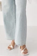 Прямі джинси Wide leg G&M Ls-1193 XL Размер цвет блакитний - изображение 4