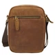 Чоловіча шкіряна сумка через плече BUFFALO BAGS M6211Q коричневий нубук - зображення 4