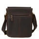 Мужская кожаная сумка через плечо BUFFALO BAGS 6228R коричневый нубук - изображение 4