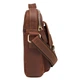 Мужская кожаная сумка через плечо BUFFALO BAGS 6232B коричневый нубук - изображение 4