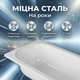 Ванна стальная Insana 140х70 см прямоугольная эмалированная для отеля квартиры хостела дома купель пристенная - изображение 6