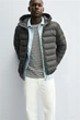 Куртка Zara Water Repellent сірий 4302/208/818 L - изображение 4