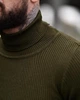 Мужской демисезонный вязаный гольф Stone Island XL хаки (94780) - изображение 6