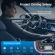 ФМ трансмітер FM модулятор з Bluetooth 5.4 Автомобільний адаптер зі швидкою зарядкою 48Вт QC3.0 блютуз підсвіткою для автомобіля трансміттер Remzona Vibe PD 48W з мікрофоном гучного зв'язку в машину авто аудіо передавач плеєр hands free FMAAC-03BK - зображення 12