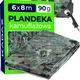 Plandeka kamuflażowa Kadax Welden 6 x 8 m (K7841) - obraz 9