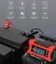 Автоматическое зарядное устройство для аккумуляторов всех типов 12-24V 10A, Умная зарядка для акб Red (02-1210) - изображение 6