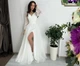 Белое нарядное платье в пол FashionYouWant XL белый 43425480 - изображение 3