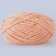 YarnArt Dolce Baby, Персик №773 − плюшевая пряжа ЯрнАрт Дольче Беби, 50 г / 85 м, для вязания игрушек, пледов, пинеток и детской одежды - изображение 3