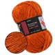 Плюшева пряжа Premium Yarn Baby Love, Гарбуз №376, 100% поліестер, 100г/120м, для в'язання іграшок, дитячого одягу, пледів, амігурумі - зображення 1