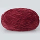Плюшевая пряжа Premium Yarn Baby Love, Гранат №374, 100% полиэстер, 100г/120м, для вязания игрушек, детской одежды, пледов, амигуруми - изображение 3
