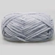 Пряжа плюшевая Premium Yarn Baby Love (Беби Лав) Серый №325 - плюш для амигуруми, игрушек, маленький моточек 50г/60м - изображение 3