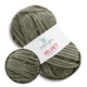 Пряжа плюшевая Popyarn Velvet (Попярн Вельвет) №017 Грибной - 100% полиэстер, 100 г / 120 м, для пледов, игрушек, вязания спицами и крючком - изображение 1