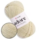 Пряжа акриловая YarnArt Adore (ЯрнАрт Адор) №331 Молочный - антипиллинг, 100 г / 280 м, для одежды, пледов, игрушек, вязания спицами и крючком - изображение 1