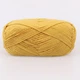 Пряжа акрилова YarnArt Adore (ЯрнАрт Адор) №334 Жовтий - антипілінг, 100 г / 280 м, для одягу, пледів, іграшок, в'язання спицями та гачком - зображення 3