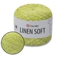 Пряжа YarnArt Linen soft, Салат №7311, 100 г 272 м- нить лен, вискоза, хлопок для вязания - изображение 1