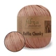 Пряжа FibraNatura Raffia Chunky, Коричневий №114-19, пряжа для сумок. Целюлоза, 100г 120м, рафія. - зображення 1