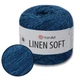 Пряжа YarnArt Linen soft, Електрик №7317, 100 г 272 м- нитка льон, віскоза, бавовна для в'язання - зображення 1