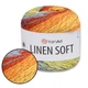 Пряжа YarnArt Linen soft, №7412, 100 г 272 м- нить лен, вискоза, хлопок для вязания - изображение 1