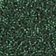 Бісер Miyuki Delica Beads 11/0, 5г, DB-690, блискучий, темно-зелений - зображення 1