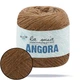 La Mia Angora, Молочный шоколад №133 - пряжа для вязания 50г/125м, 15% ангора / 15% вискоза / 50% полиамид - изображение 1