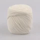 La Mia Angora, Белый №1 - пряжа для вязания 50г/125м, 15% ангора / 15% вискоза / 50% полиамид - изображение 3