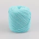 La Mia Angora, Голубое озеро №71 - пряжа для вязания 50г/125м, 15% ангора / 15% вискоза / 50% полиамид - изображение 3