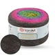 YarnArt Flowers Alpaca, №423 – полушерстяная пряжа 250 г / 940 м, альпака с акрилом, градиентное секционное окрашивание для палантинов, кардиганов - изображение 1