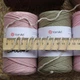 YarnArt Macrame Cotton, Світло-бежевий №753 - бавовняний шнур 250 г / 225 м для макраме, в'язання сумок, кашпо, аксесуарів - зображення 2