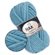 Nako Spaghetti, Бирюзовый №6199, полушерстяная пряжа, 100 г / 60 м, 25% шерсть / 75% акрил, для шапок, снудов, объемных джемперов и кардиганов - изображение 1