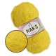 Nako Paris, Желтый №11872, фантазийная пряжа с длинным ворсом, 100 г / 245 м, 40% премиум акрил / 60% полиамид, для одежды, аксессуаров и декора - изображение 1