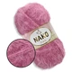 Nako Paris, Роза №730, фантазийная пряжа с длинным ворсом, 100 г / 245 м, 40% премиум акрил / 60% полиамид, для одежды, аксессуаров и декора - изображение 1