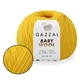 Gazzal Baby Wool, Желтый №812 – мягкая полушерстяная пряжа с кашемиром, 50 г / 175 м, для детских и взрослых шапок, шарфов и свитеров, Газал Беби Вул - изображение 1