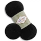 Alize Alpaca Royal New, Черный №60 – пряжа с альпакой 100 г / 250 м, 15% альпака / 30% шерсть / 55% акрил, для свитеров, кардиганов, шарфов - изображение 1