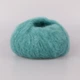 Mondial Lieve 90% Kid mohair, Бирюза №186, пряжа кид мохер с микрофиброй 50 г / 140 м, 90% мохер / 10% микрофибра, для теплых свитеров и шалей - изображение 2