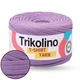 Трикотажная пряжа Trikolino 7-9mm XL, Лаванда, 120м, для вязания корзин, ковриков, сумок, косметичек, Триколино - изображение 1