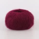 Lana Gatto Mohair Royal, Сочная вишня №30138 - итальянская пряжа кид мохер с нейлоном, 25г / 215м, тонкая, для паутинок, ажурных изделий, свитеров - изображение 3