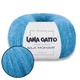 Lana Gatto Silk Mohair, Голубо-бирюзовый №30485 - премиальная тонкая пряжа, суперкидмохер с шелком, 25 г / 212 м, для вязания свитеров, шапок, шарфов - изображение 1