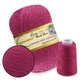 Пряжа из Норки, Роза №872, 50 г/350 м, с дополнительной нитью для вязания - изображение 1