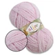 Alize Softy Plus, Дитячий рожевий №31 - плюшева товста пряжа, 100г/120м, Алізе Софті Плюс для в'язання пледів, іграшок, дитячого одягу - зображення 1