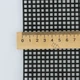 Пластиковая канва «Прямоугольник», черная, 50×33 см, ячейка 4 мм – основа для вышивки, обвязки, декора, вязания сумок - изображение 2