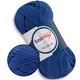 Knit Me Nubuk, Голубой №2485 - пряжа Книт Ми Нубук микровельвет, 50г / 165м, полиэстер, для сумок, аксессуаров, замшевая фактура - изображение 1