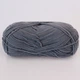 Knit Me Nubuk, Серый №733 - пряжа Книт Ми Нубук микровельвет, 50г / 165м, полиэстер, для сумок, аксессуаров, замшевая фактура - изображение 3