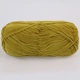 Knit Me Nubuk, Горох №1114 - пряжа Кніт Мі Нубук мікровельвет, 50г/165м, поліестер, для сумок, аксесуарів, замшева фактура - зображення 3