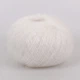 Gazzal Super Kid Mohair, Белоснежный №64439 − супер кид мохер, тонкая пряжа для ажурных изделий и паутинок, 25 г/237 м - изображение 3