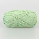 Performance Naturalica, Светло-зеленый №2176 − летняя пряжа, лиоцелл с хлопком, для вязания топов, платьев, детской одежды, 50 г / 110 м - изображение 3