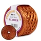 Premium Yarn Leather, Медь №11 - трикотажная ленточная пряжа с металлическим напылением, имитация кожи, Премиум Леже, для сумок, клатчей, 120 г/60 м - изображение 1